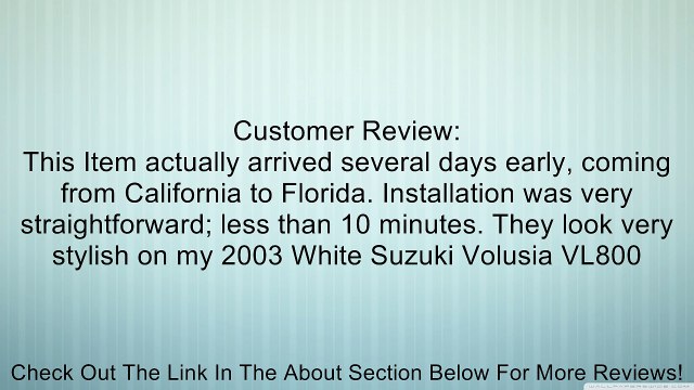 FREEWAY BARS VOLUSI800/C50/M50 Review