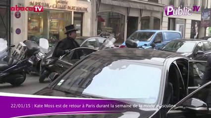 Exclu Vidéo : Fashion Week de Paris : Kate Moss est de retour !