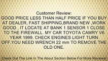 #C860 8946741021 GENUINE 97 98 99 00 Toyota Air Fuel Ratio Oxygen Sensor Avalon Camry RAV4 Sienna Solara Lexus ES300 Review