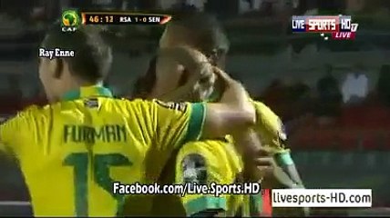 SOUTH AFRICA VS SENEGAL 1-1 AFRICA CUP OF NATION 2015 HD