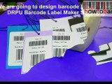 How to print designed barcode labels