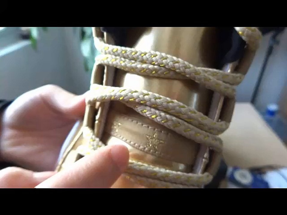 2015 Authenitc Air Jordan 11 Ushers Gold Sample Version Review