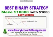 Best Binary Options Trading Strategy for Long Run Success / High Profits with Low Investment