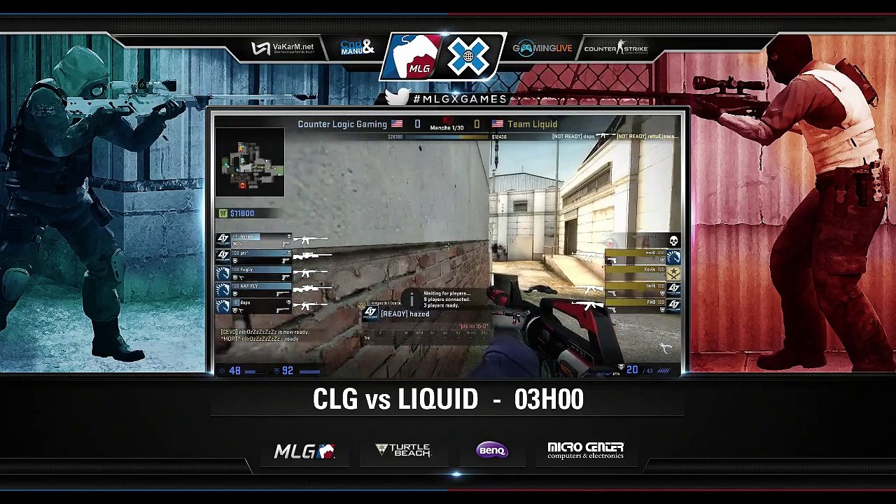 X-GAMES - CLG vs Liquid