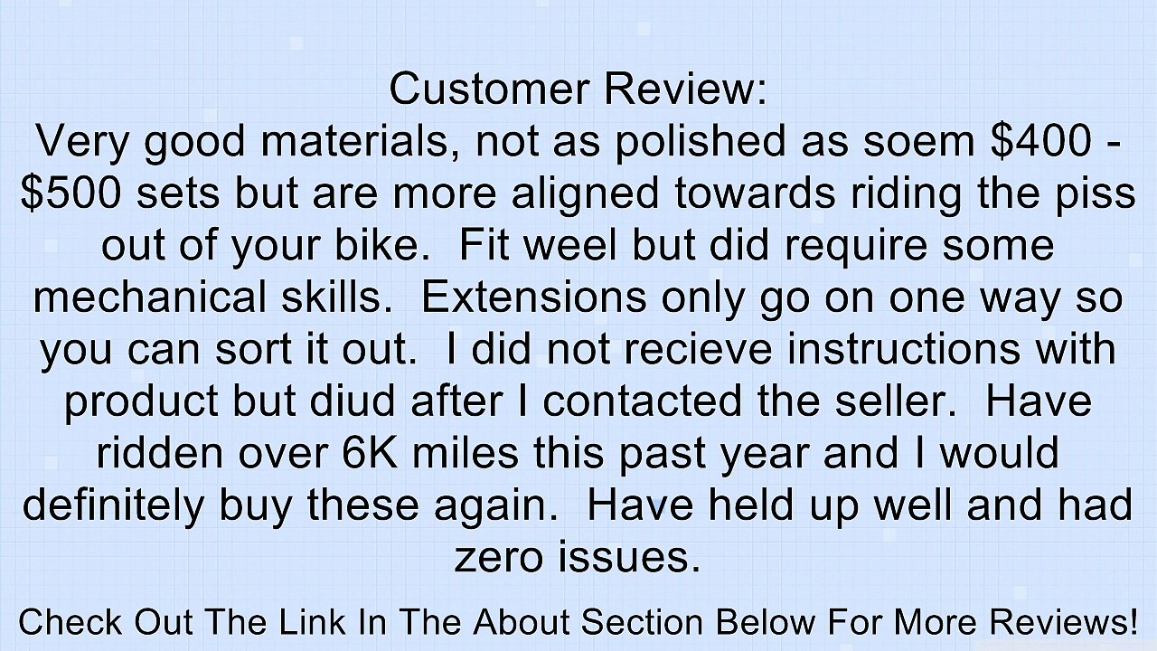 Honda Shadow Sabre 1100 Forward Controls Extensions 3" Review