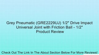 Grey Pneumatic (GRE2229UJ) 1/2