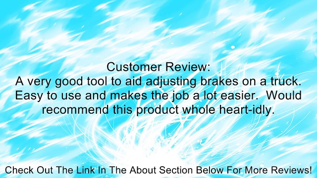 Kastar Hand Tools (KAS4655) SLACK ADJUSTER RELEASE TOOL (KAS4651) Review