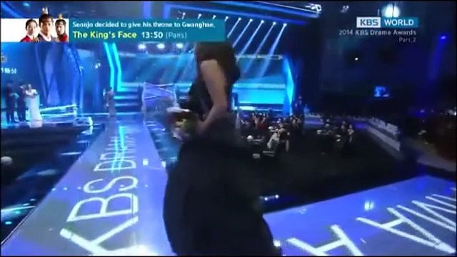 2014 Lee Joon Gi KBS Drama Awads - Best couple&Best Actor - ENG subs