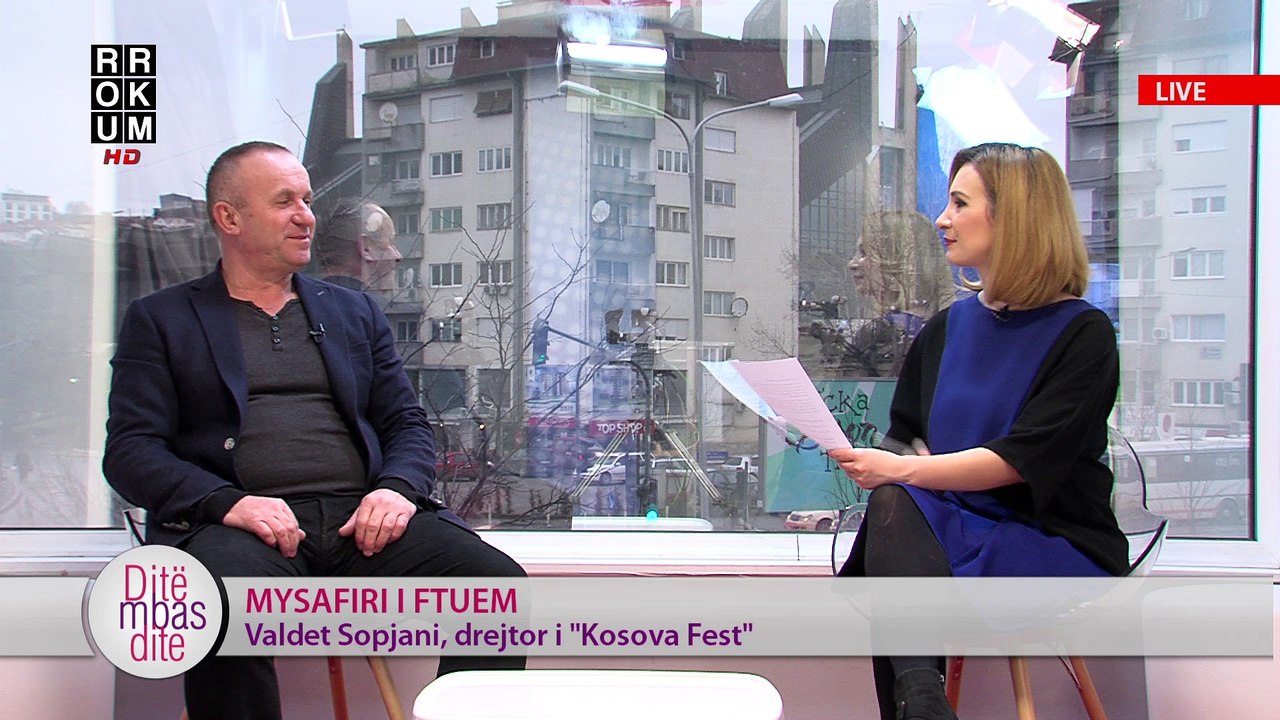 "Ditë mbas Dite" - Mysafiri i Ftuem: Valdet Sopjani, drejtor i "Kosova Fest"