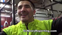 Brandon Rios vs Mike Alvarado 3 - Rios In Camp EsNews boxing