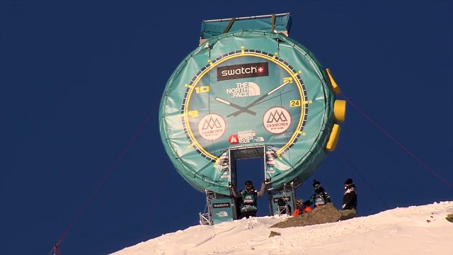 FWT15 - Run of Sammy Luebke - USA in Chamonix Mont-Blanc (FRA)