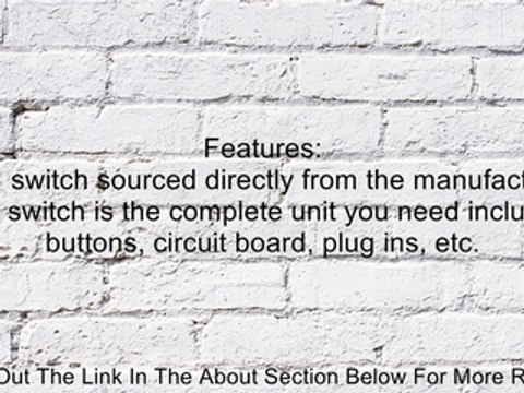 2002-2009 OEM Ram (4 door) Window Master Control Switch Dodge (2002 2003 2004 2005 2006 2007 2008 2009 02 03 04 05 06 07 08 09 1500, 2500, 3500, 4500, quad, mega, cab, four, drivers side, control, button, panel, door, lock, main, automatic, electric) Revi