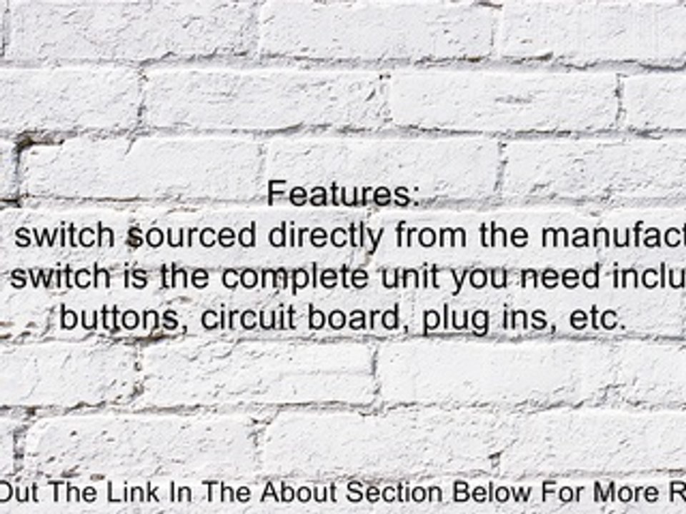 2002-2009 OEM Ram (4 door) Window Master Control Switch Dodge (2002 2003 2004 2005 2006 2007 2008 2009 02 03 04 05 06 07 08 09 1500, 2500, 3500, 4500, quad, mega, cab, four, drivers side, control, button, panel, door, lock, main, automatic, electric) Revi