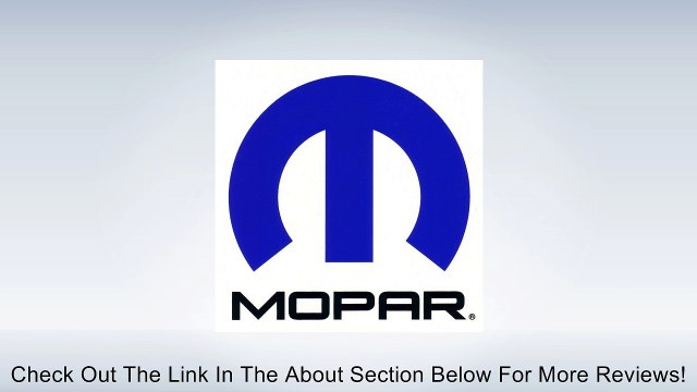 Mopar 6801 8555AA, Auto Trans Filter Review