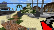 Minecraft Pocket Edition - TANK MOD! - Mod Showcase