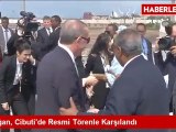 Erdoğan, Cibuti'de Resmi Törenle Karşılandı