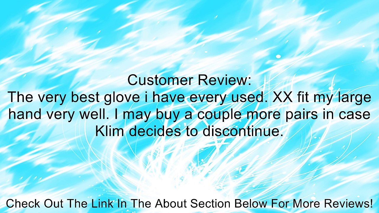Klim Snowmobile Gloves - PowerXross, Black Large Review