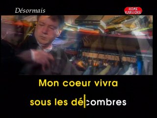 KARAOKE CHARLES AZNAVOUR - Désormais