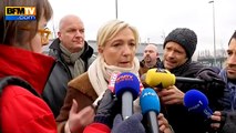 Marine Le Pen vole au secours de sa nièce après son tweet polémique