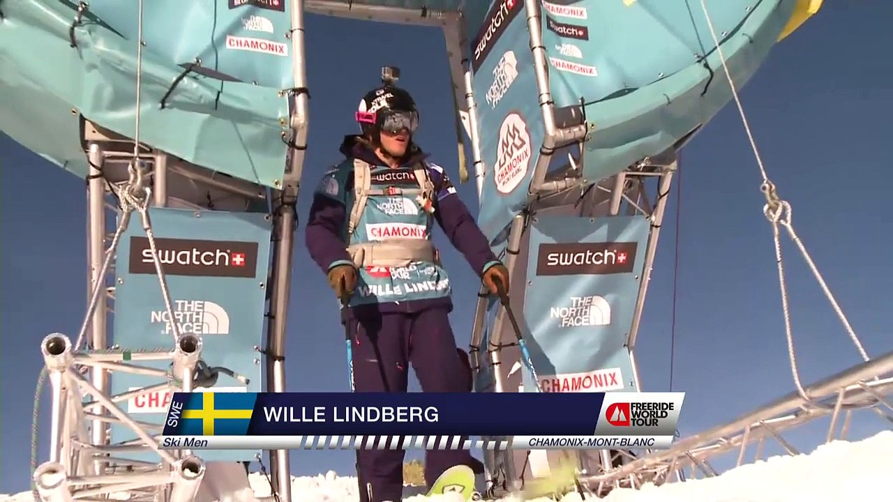 FWT15 - Run of Wille Lindberg - SWE in Chamonix Mont-Blanc (FRA)
