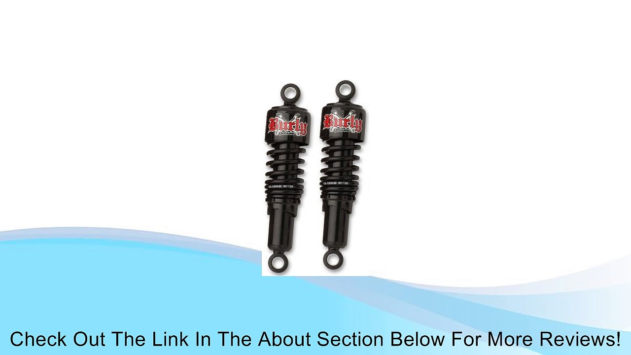 Burly Black Slammer 10.5 " Shocks 2004+ Harley-Davidson XL Sportster B28-101B 1310-0589 Review