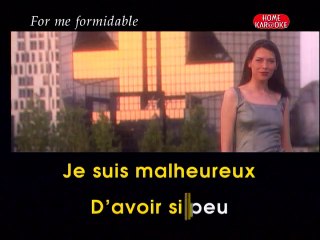 KARAOKE CHARLES AZNAVOUR - For me formidable