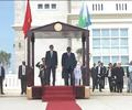 Cumhurbaşkanı Erdoğan Cibuti'de