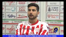 S.S. BARLETTA | Presentato Turchetta prima dell'importante sfida col Cosenza