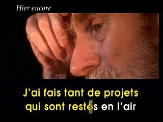 KARAOKE CHARLES AZNAVOUR - Hier encore