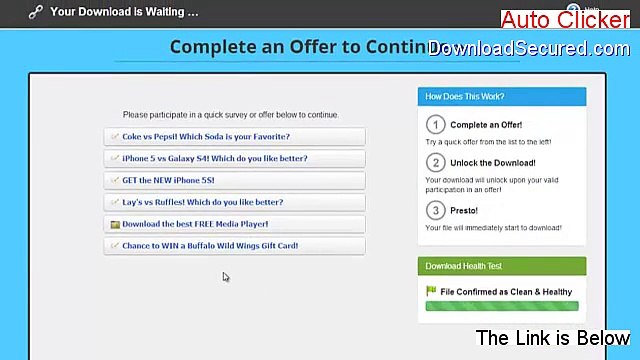 Auto Clicker Full - Risk Free Download (2015)