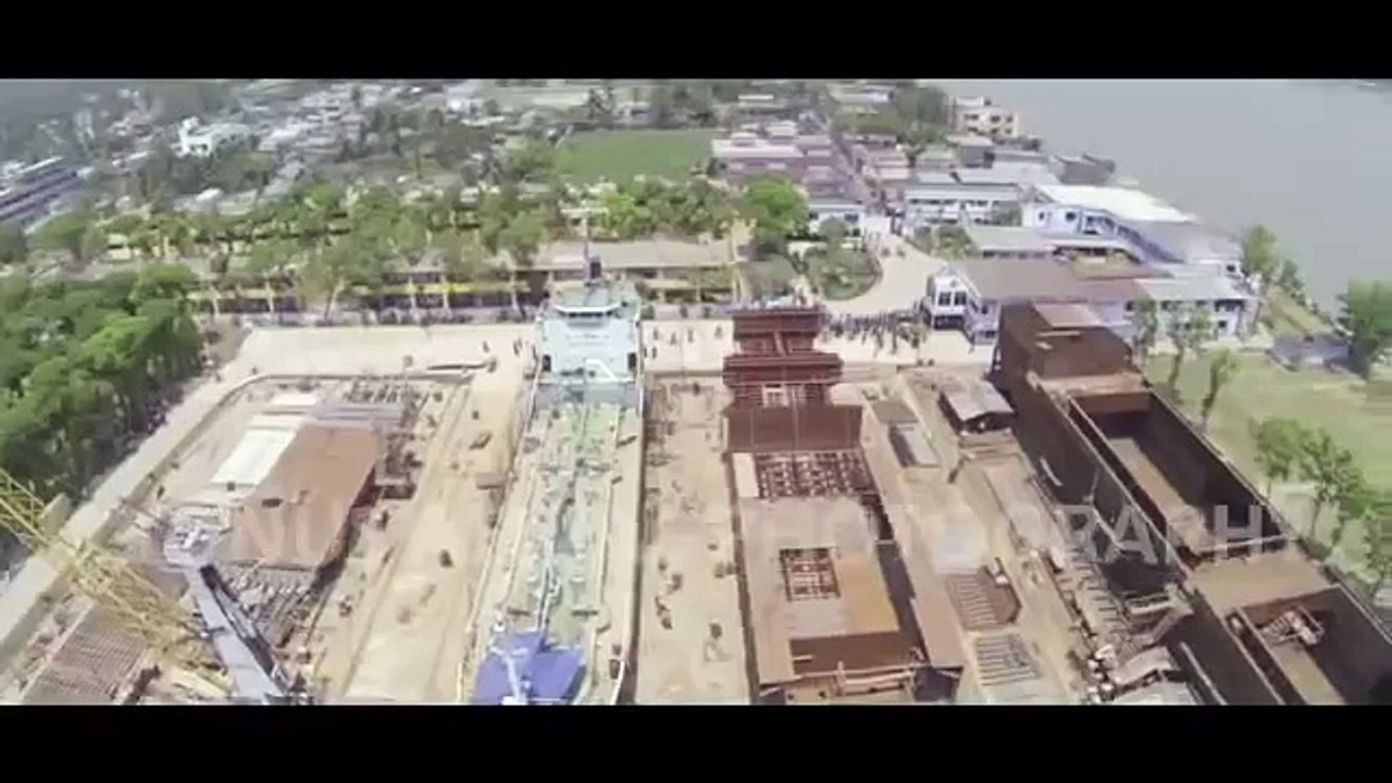 UAV Aerial Filming on Khulna Shipyard (KSY), Bangladesh Navy