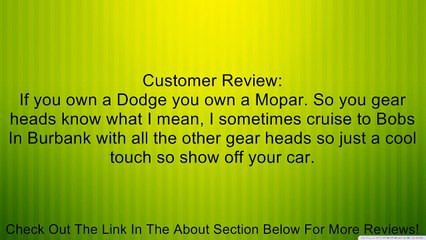 Mopar Logo Black Baseball Cap Review