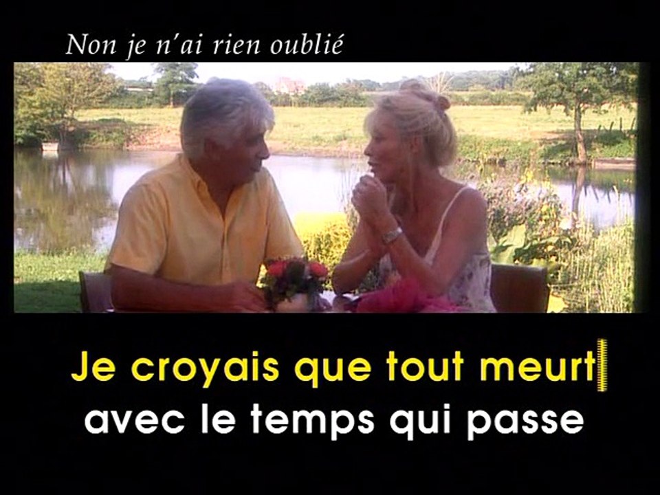 KARAOKE CHARLES AZNAVOUR - Non, Je n'ai rien oublier