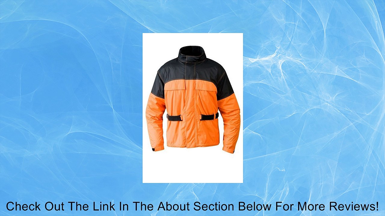Mossi RX 1 Rain Jacket (Orange, XX-Large) Review