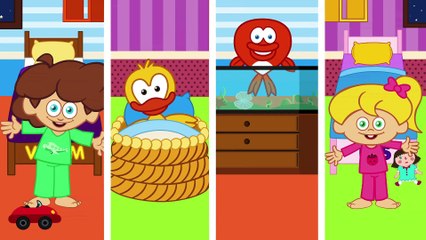 l'heure de se coucher - comptine éducative pour les enfants