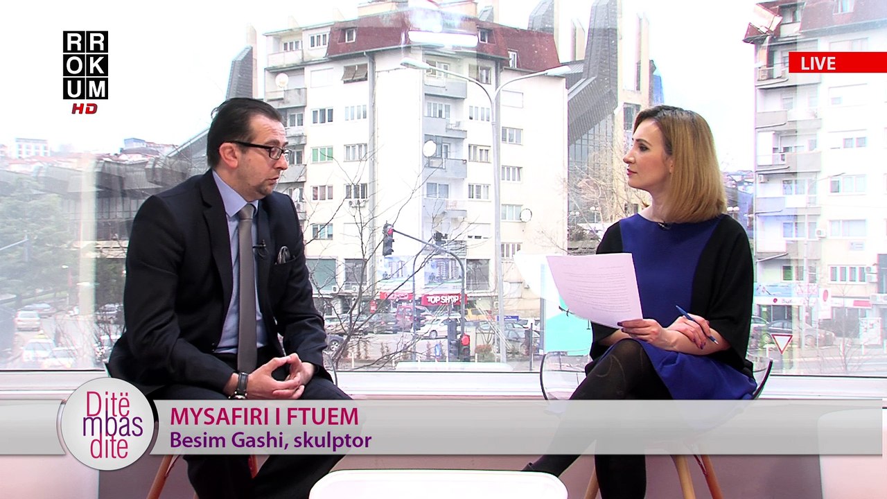 "Ditë mbas Dite" - Mysafiri i Ftuem: Besim Gashi, skulptor