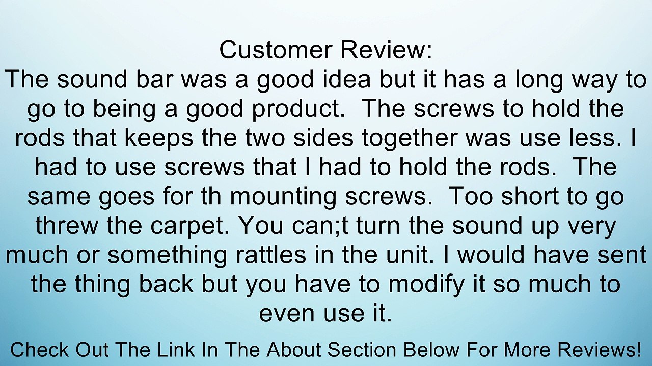 1963-1982 Corvette Base Ported Sound Bar Review