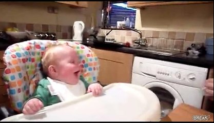 Baby Laughs Like His Father...........