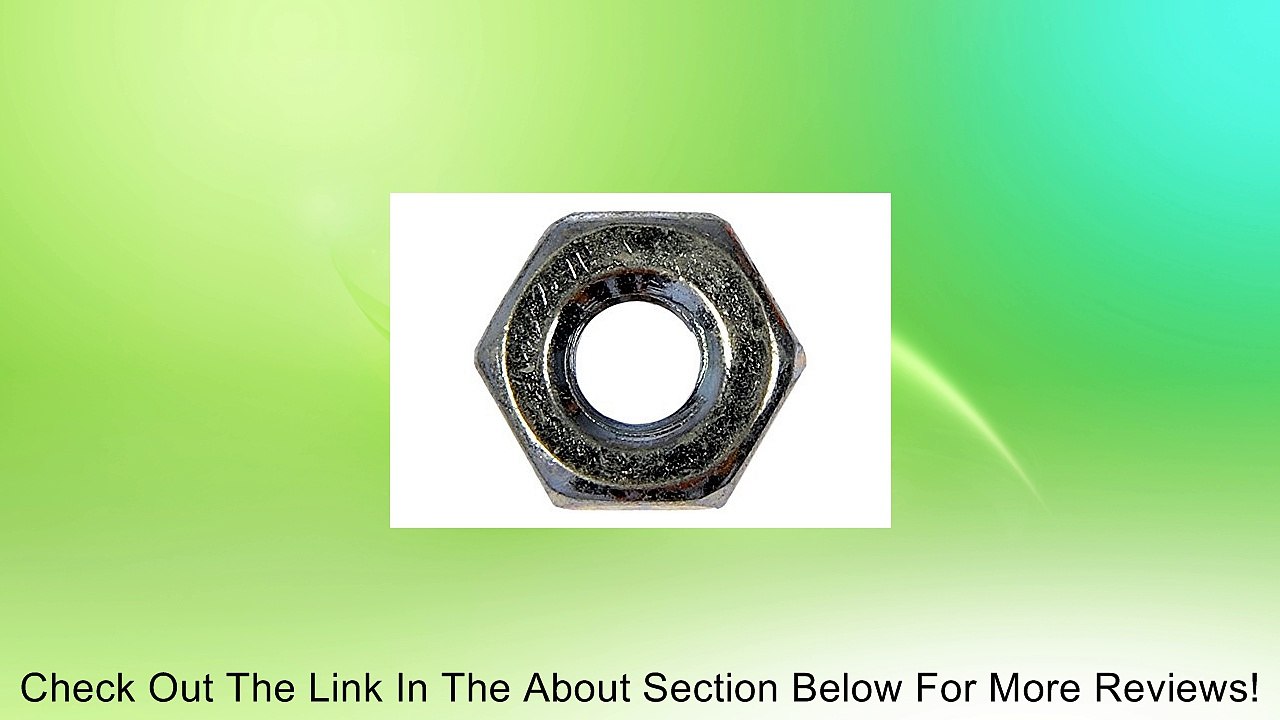 Dorman 350-008 10"-24 Machine Screw Hex Nut Review