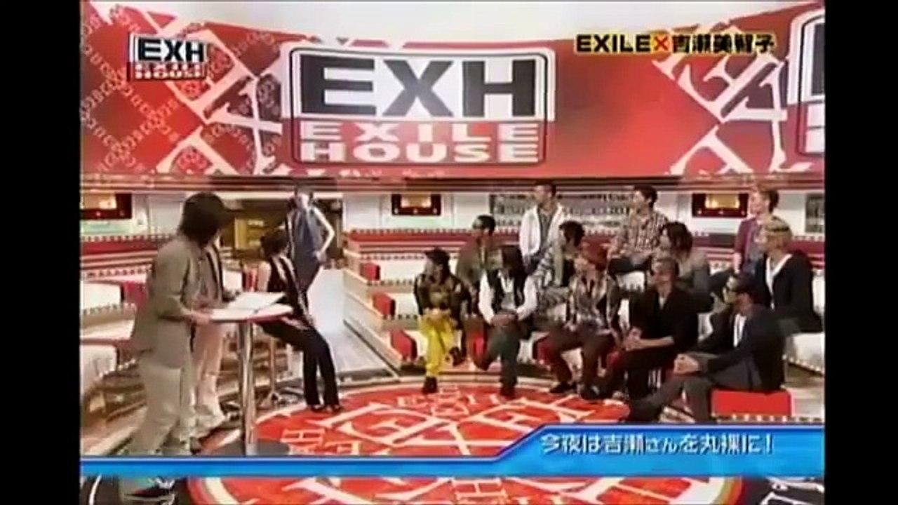 EXILEが吉瀬美智子にメロメロ～①