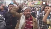تظاهرات مخالفان و موافقان حوثی ها در یمن