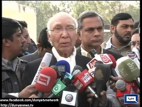 Dunya News - Indian FM stressed improved relations with Pakistan only to please Obama: Sartaj Aziz