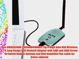 Alfa AWUS036NH 2000mW 2W 802.11g/n High Gain USB Wireless G / N Long-Range WiFi Network Adapter