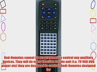 JENSEN Replacement Remote Control for 30701990 MP6212