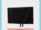 26 Inch Outdoor TV Cover (Front Half Cover) - 13 sizes available