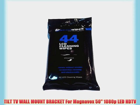 TILT TV WALL MOUNT BRACKET For Magnavox 50 1080p LED HDTV