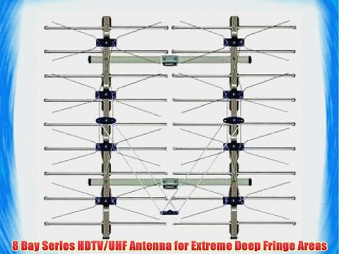 Antennacraft Uhf/Hdtv Antenna For Extreme Deep Fringe Areas - 35 Boom/40.5 Width/36V Hght