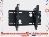 Black Adjustable Tilt/Tilting Wall Mount Bracket for Westinghouse LD-3265 32 inch LED/LCD HDTV