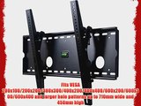 VideoSecu Black Tilting Wall Mount Bracket for Vizio VP42 M801d-A3 HDTV TV CTR