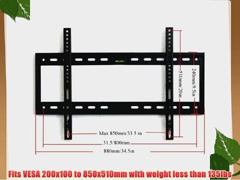 VideoSecu Brand New Black Extra Large Plasma LCD TV Wall Arm Mount Fits SONY 37-55 KDL-37XBR6